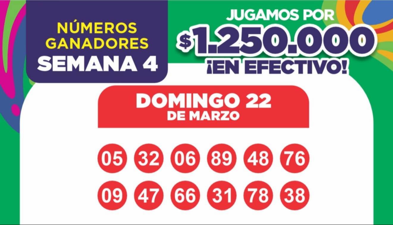 NÚMEROS DE LA SEMANA N° 4