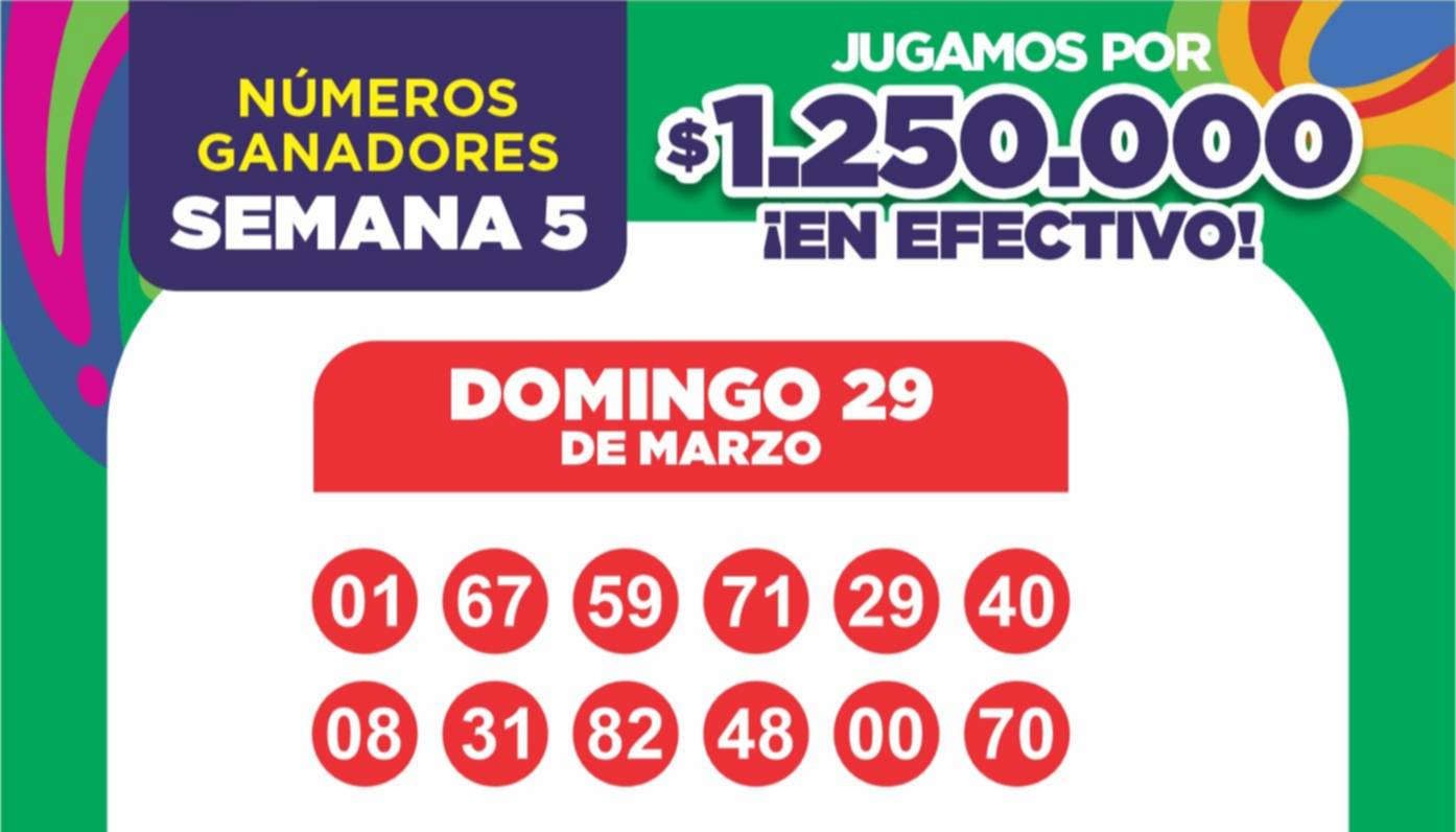 NÚMEROS DE LA SEMANA N° 5