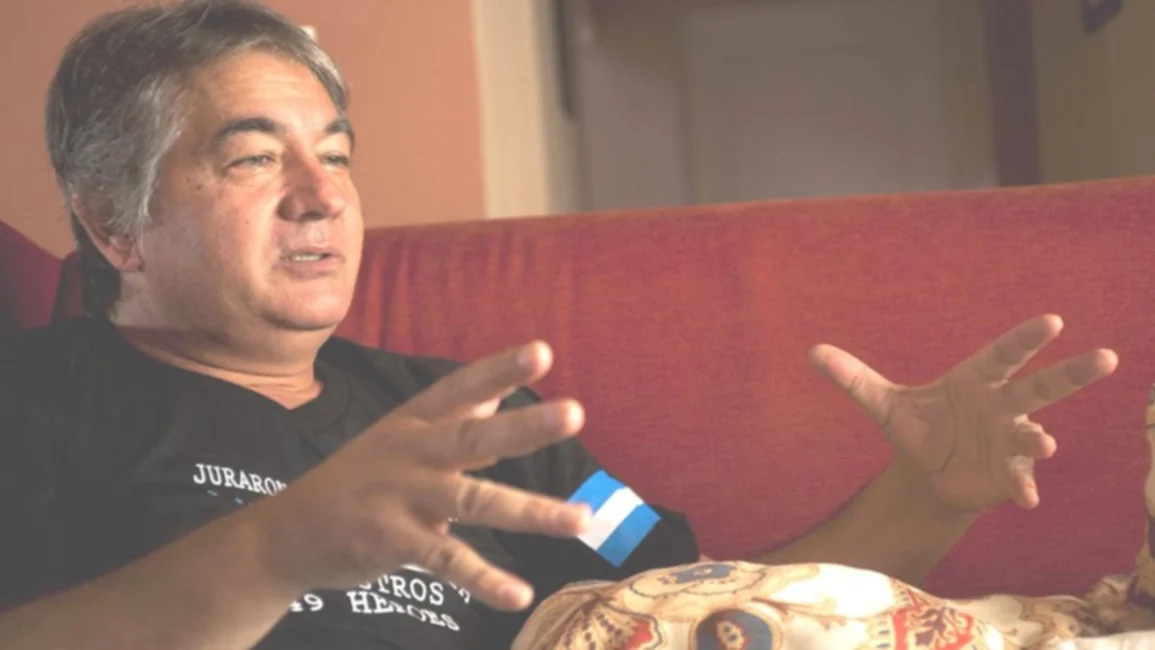 Gustavo Moreno: "Es mentira eso de que éramos unos pobres chicos en la guerra"