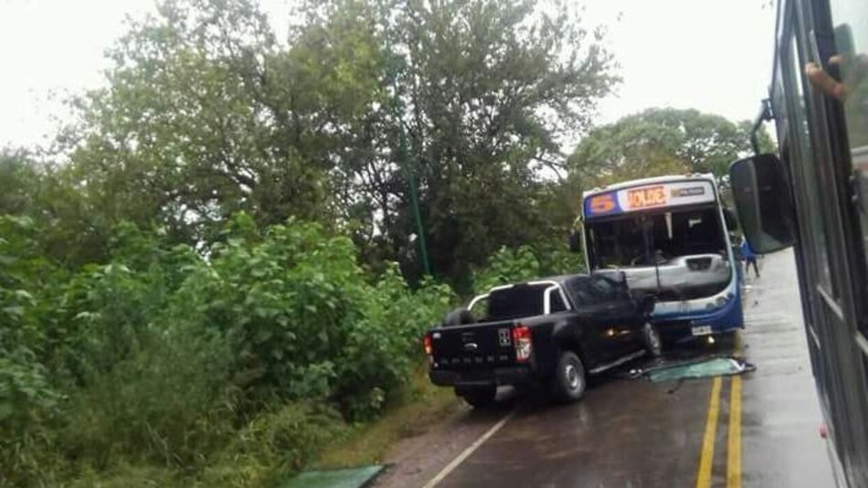 Otro choque frontal sobre la angosta ruta 68