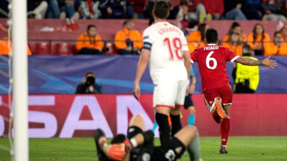 Triunfazo de Bayern ante Sevilla en España