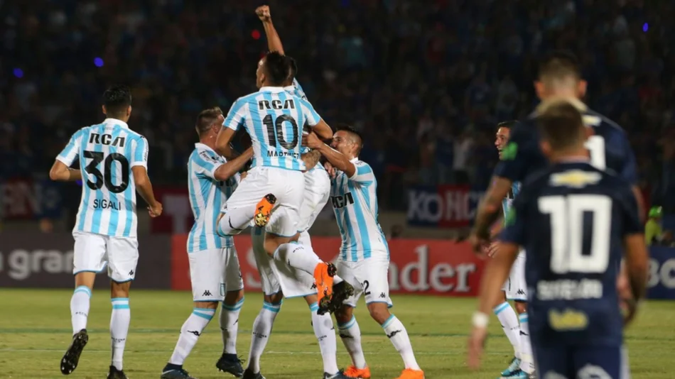 Valioso empate de Racing en Chile
