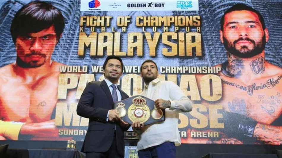 VIDEO: Tenso cruce entre Pacquiao vs. Matthysse: “Él hizo historia, pero ahora me toca a mí”, dijo el argentino