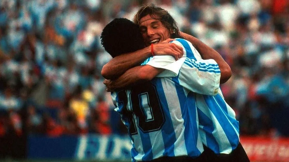 Caniggia: "Messi podría igualar a Maradona pero superarlo, no"