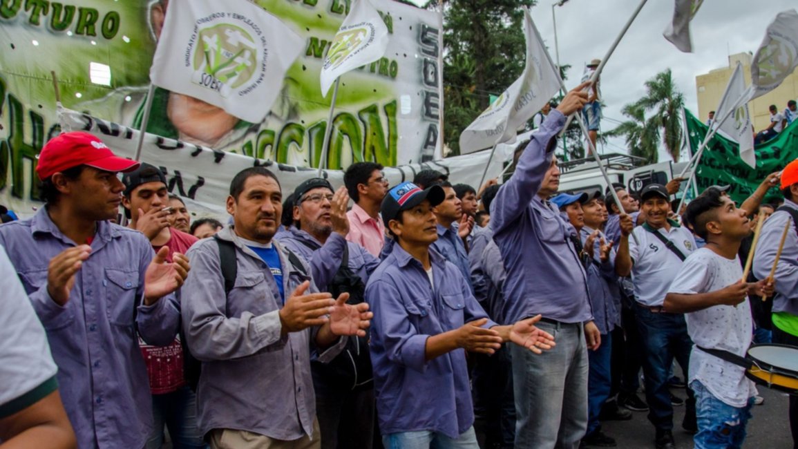 Debilidad de la clase obrera salteña