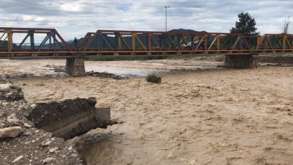 VIDEO. Tras las intensas precipitaciones, el caudal río Vaqueros genera preocupación 