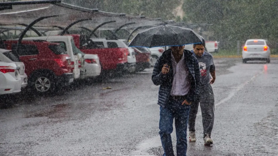 La lluvia persistió pero se espera un fin de semana soleado, según el pronóstico