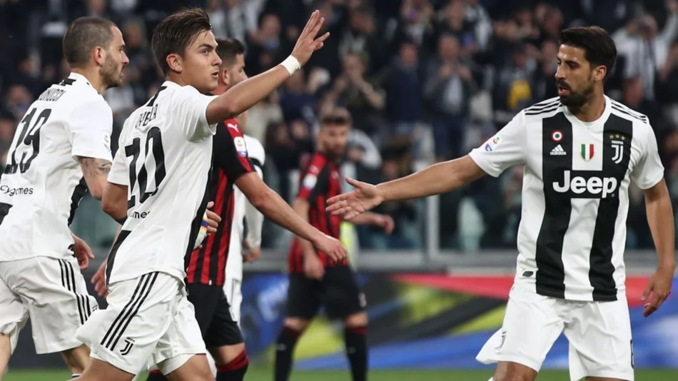 Con un gol de Dybala, Juventus venció a Milan