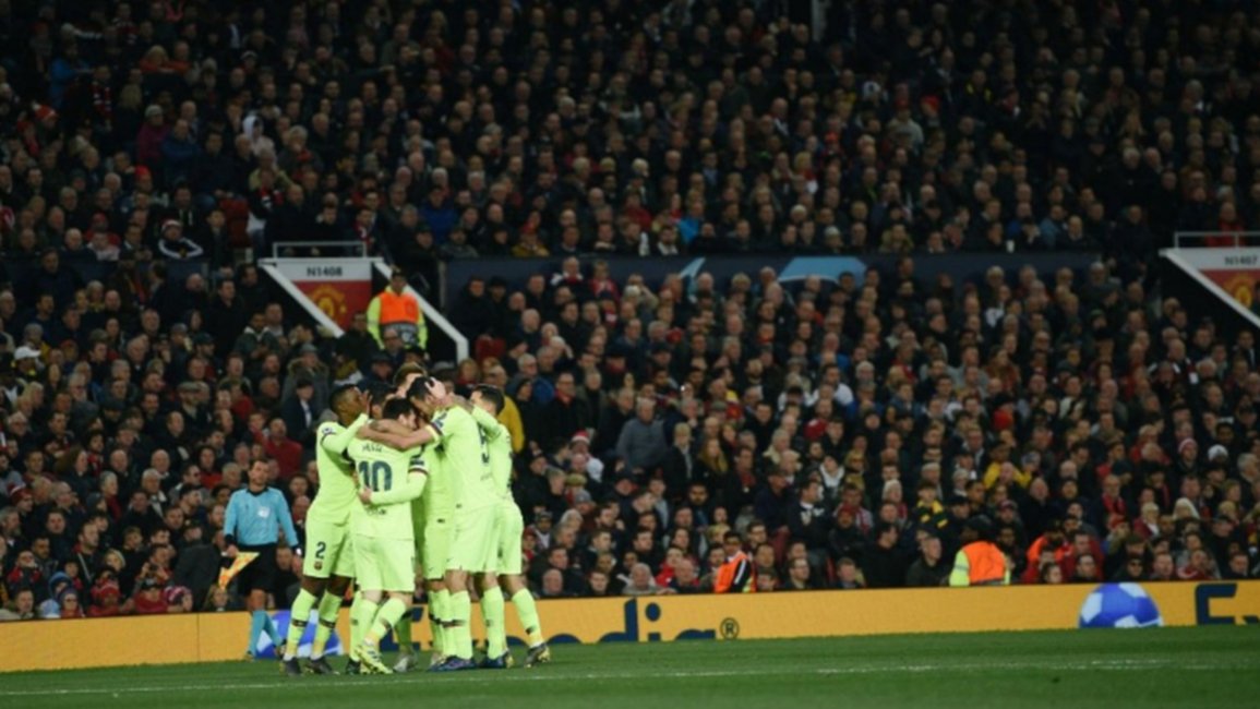 Barcelona, con Messi, se lleva el primer triunfo en Old Trafford 