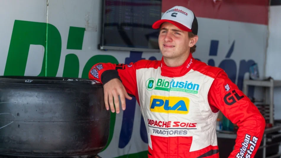Esteban Cístola fue 4º en la serie del TC Pista