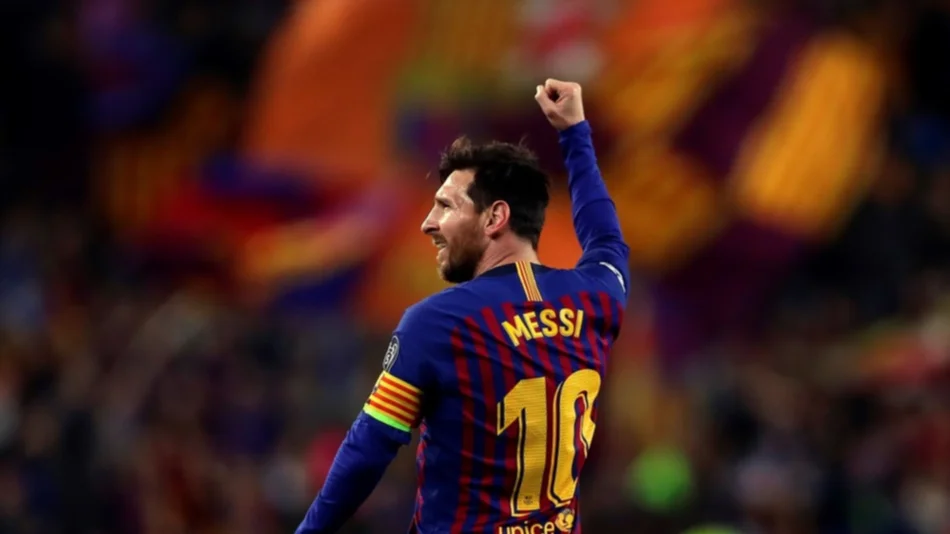 Messi volvió a brillar y Barcelona se metió en semis con una goleada