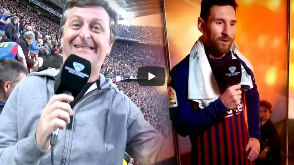 ShowMatch:  el video que emocionó a Messi