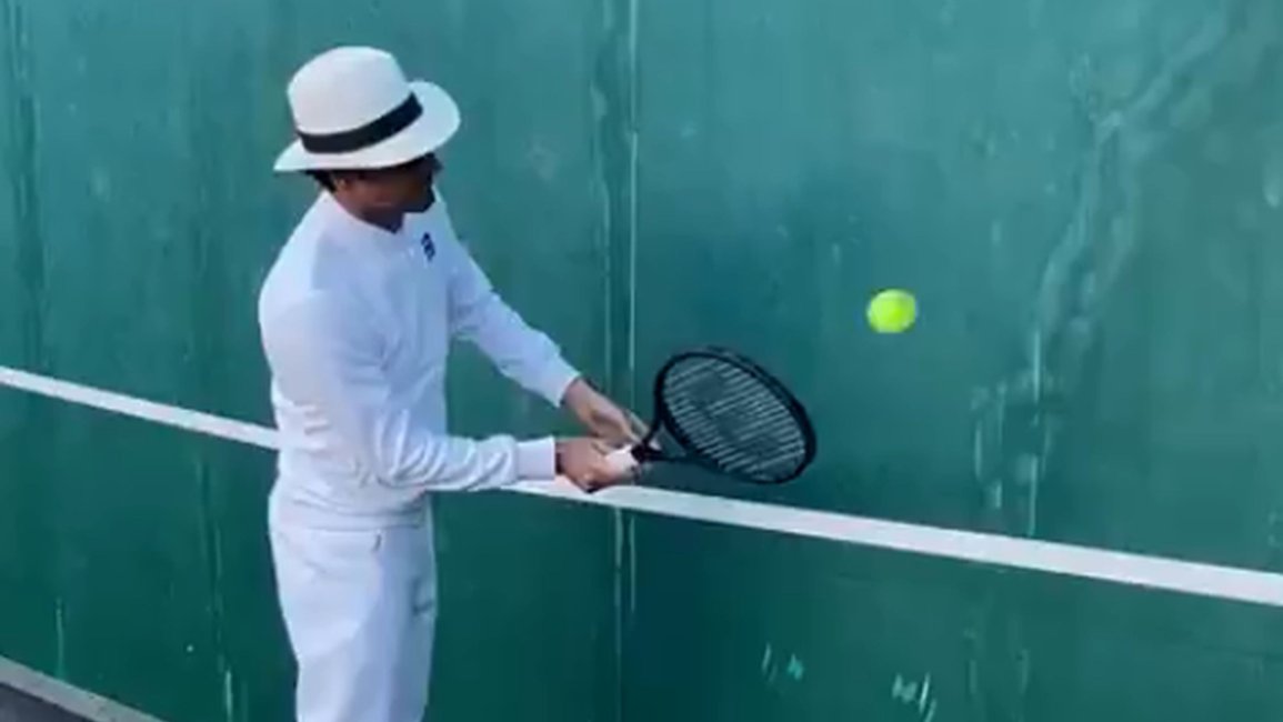 Roger Federer desafió a Nadal, Djokovic, Ronaldo y Messi