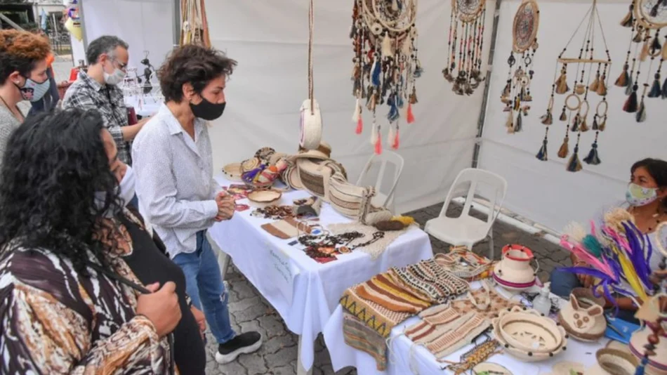 Quedó inaugurada  hoy la Primera Feria Provincial de Artesanía en Campo Santo