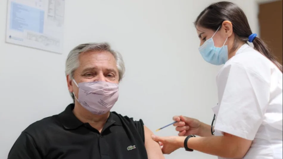 El test PCR de Alberto Fernández confirmó que es positivo de coronavirus