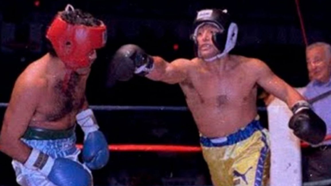 Aquella noche de guantes entre dos grandes: Falucho y Diego
