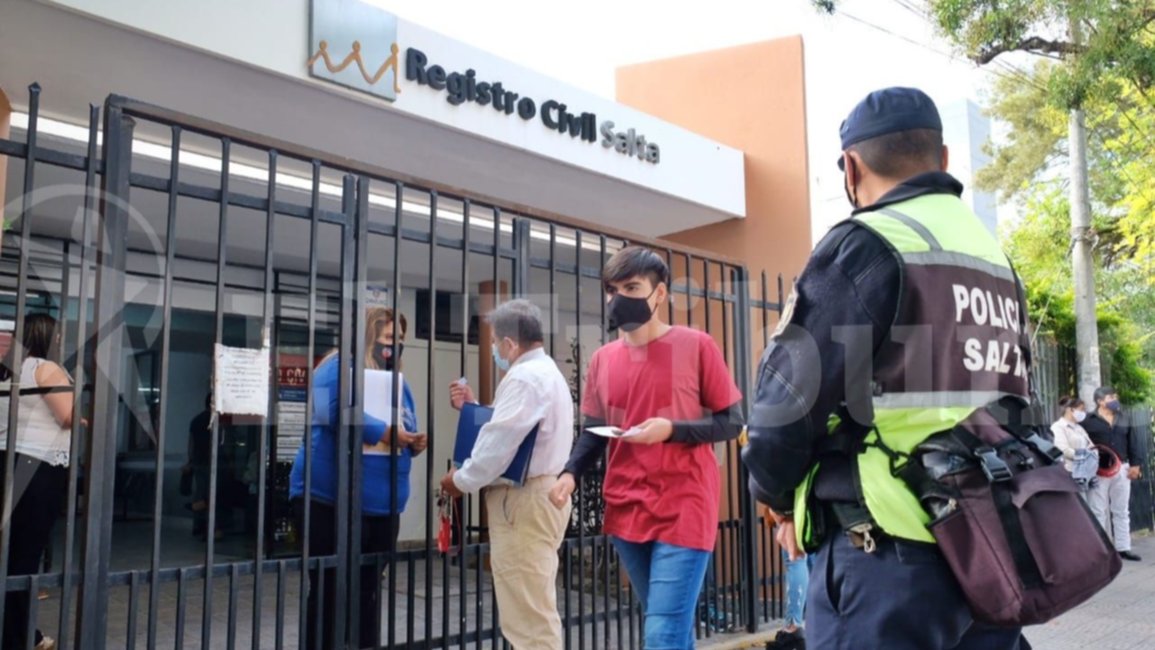 El Registro Civil retomó la atención tras un caso sospechoso de COVID-19
