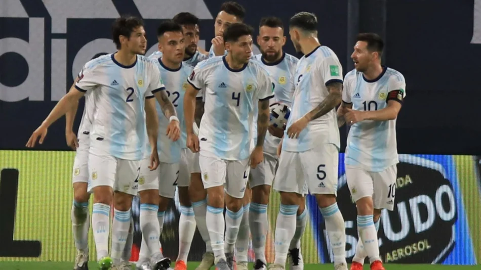La Argentina bajó un escalón en el ranking mundial de la FIFA
