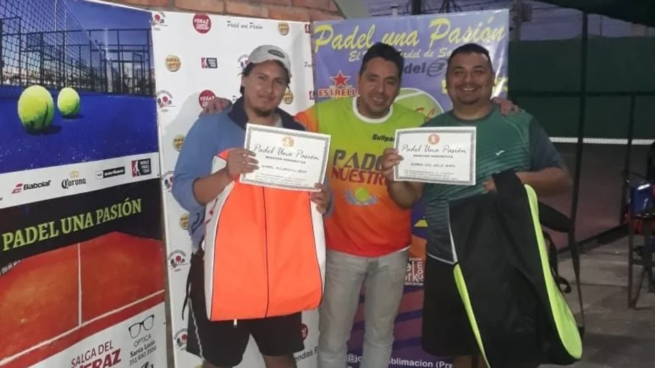 Del Valle y Sosa se consagraron campeones en pádel