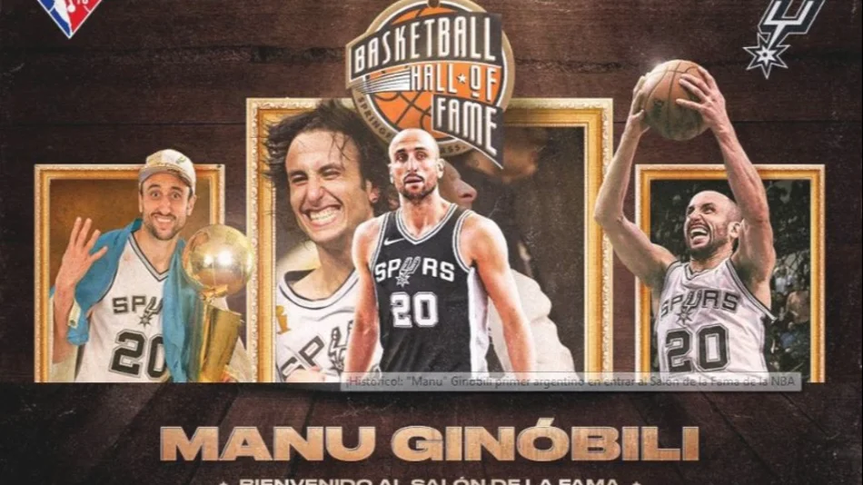 VIDEO. Ginóbili, emocionado, al enterarse que en entra al Salón de la Fama de la NBA