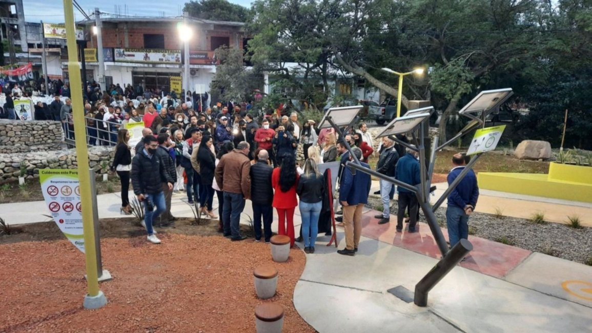 Un "parque lineal" para darle identidad al pueblo