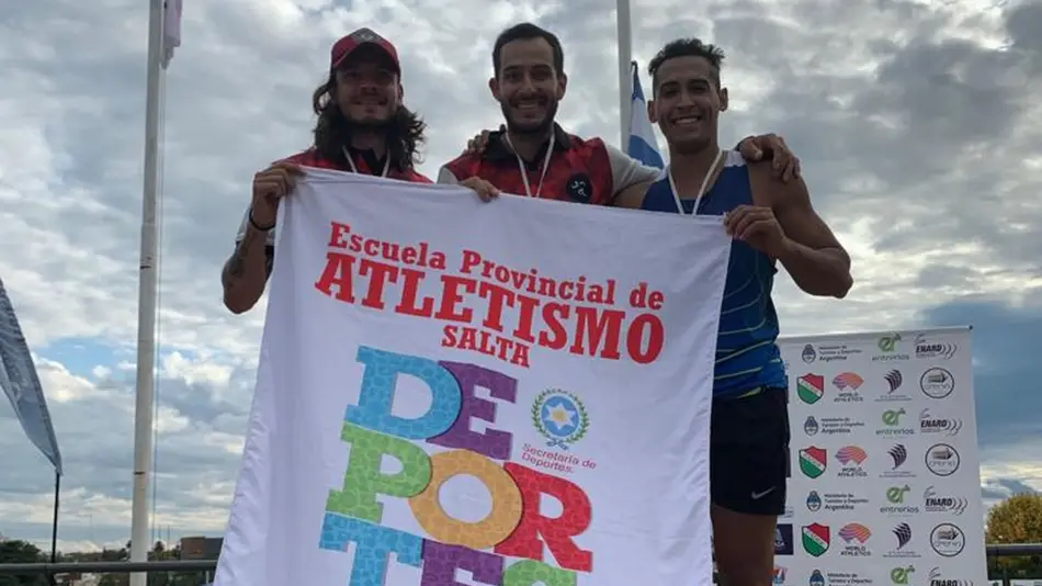 Maxi Díaz se mantiene en la cima del salto triple argentino