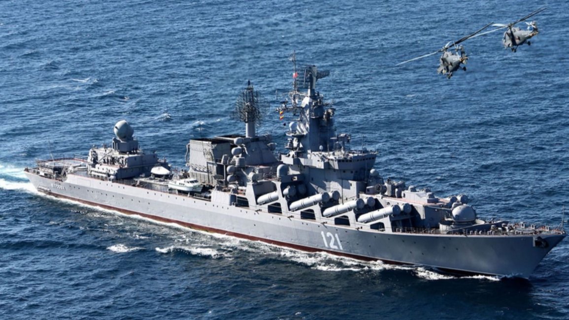 EEUU confirma que el buque insignia ruso fue hundido por los ucranianos