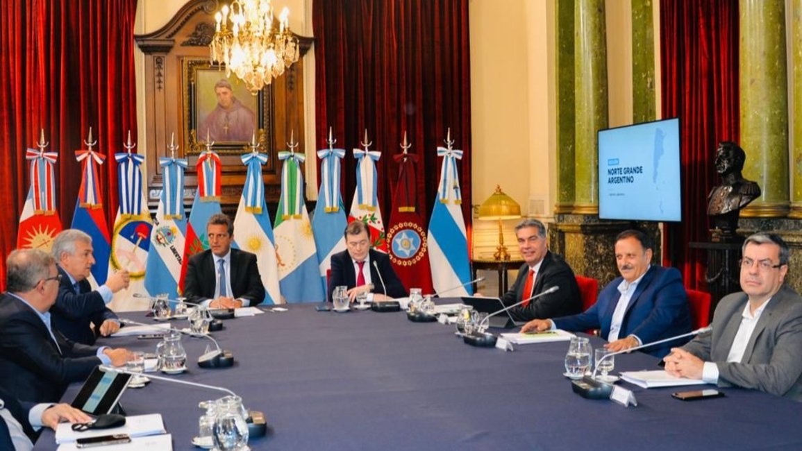 Gobernadores del Norte Grande pidieron a Massa que se avance con los proyectos para la región