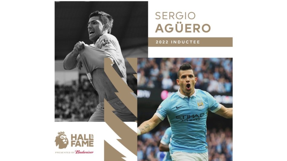  Agüero al Salón de la Fama en la Premier League
