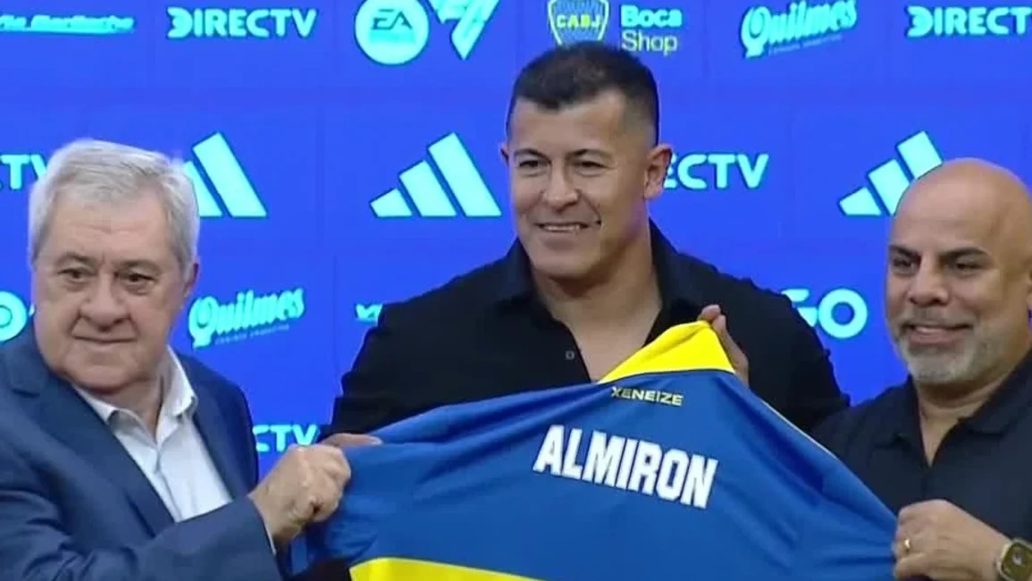 VIDEO. Jorge Almirón fue presentado en Boca: "Vamos a armar un buen equipo"