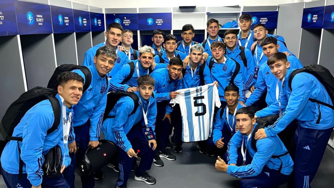 La Selección argentina Sub-17 ya se metió en el Mundial
