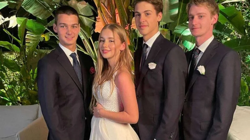 El festejo de los 15 de Taína Gravier, hija de Valeria Mazza y Alejandro Gravier