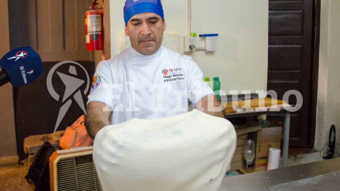 El salteño Hugo Bazán regresa a Italia para competir en el Mundial de la Pizza