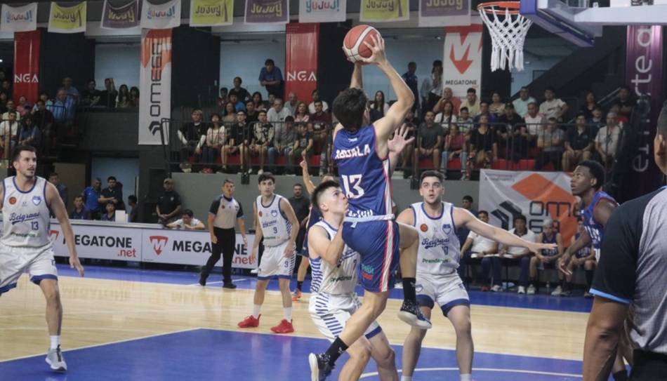 Jujuy Básquet consiguió un ajustado triunfo ante Belgrano de Tucumán