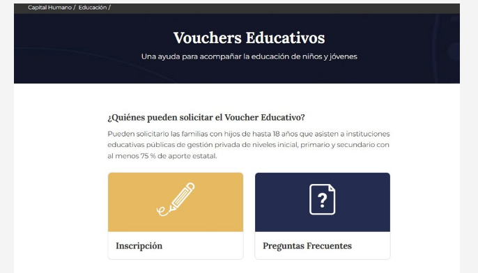 Comenzó la inscripción a los vouchers educativos: cómo completar el formulario para pedir el subsidio