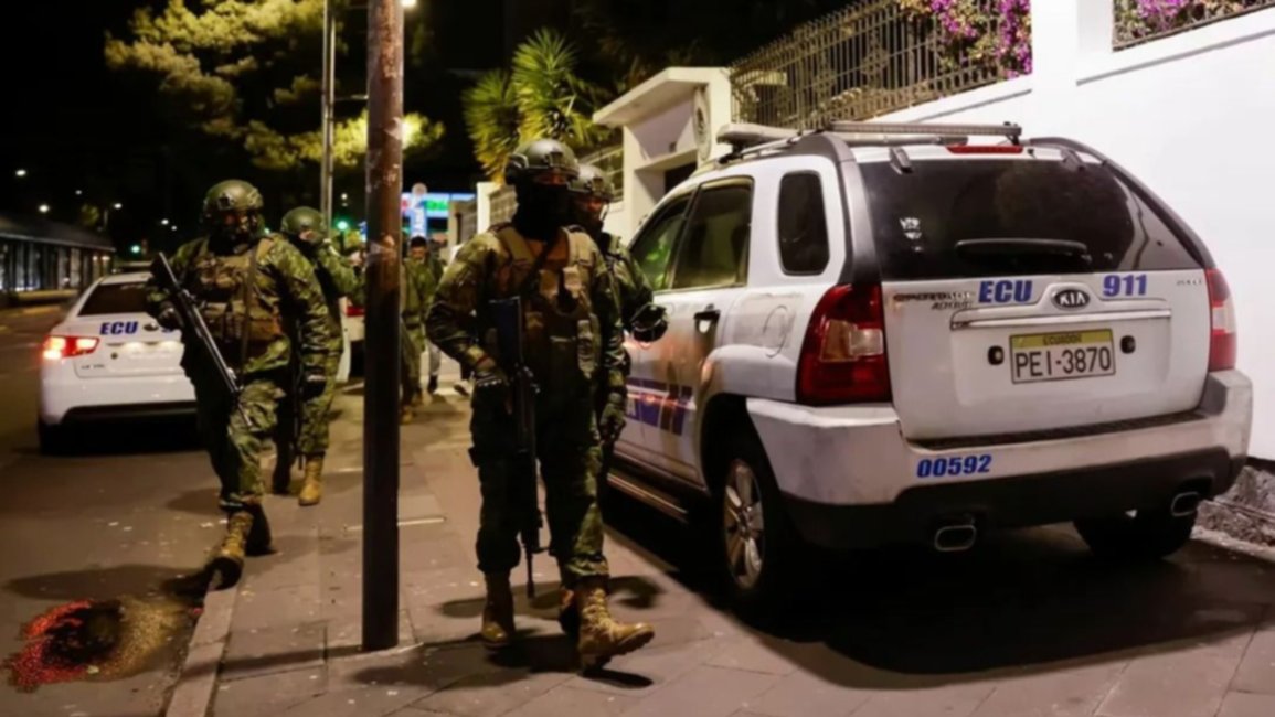 Tensión en Ecuador: así detuvieron al ex vicepresidente ecuatoriano en un intenso operativo