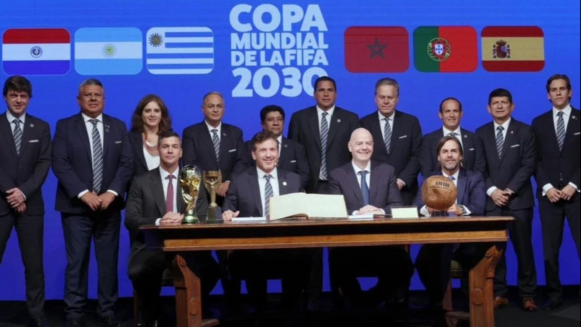 FIFA y Conmebol oficializaron la realización del Mundial 2030 en Sudamérica