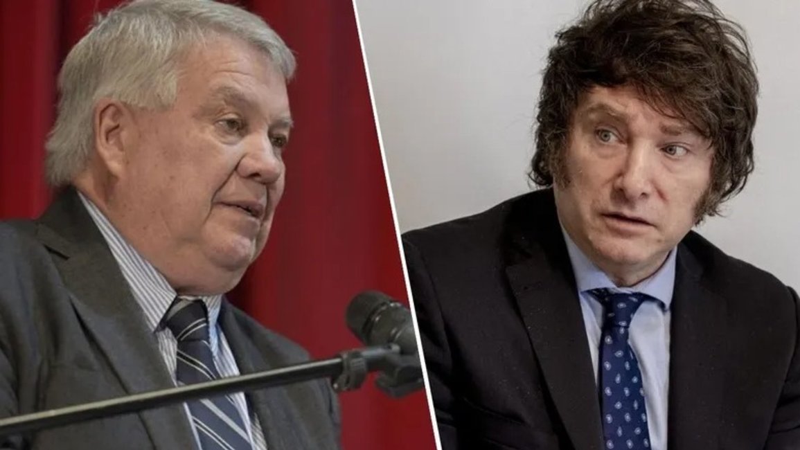 El rector de la UBA le respondió a Milei: "Dice que soy un salamín, habría que ver si soy picado fino o grueso"