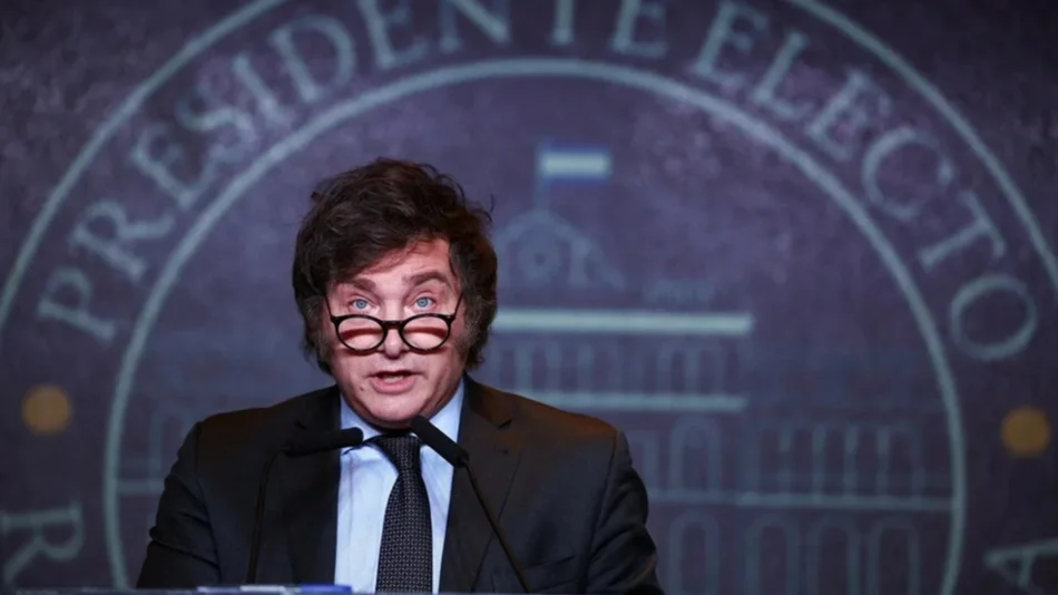 Javier Milei graba desde Casa Rosada un mensaje con eje en el equilibrio fiscal, "la nave insignia del Gobierno"