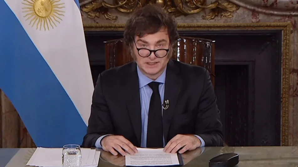 Los 20 puntos esenciales del discurso del presidente Javier Milei