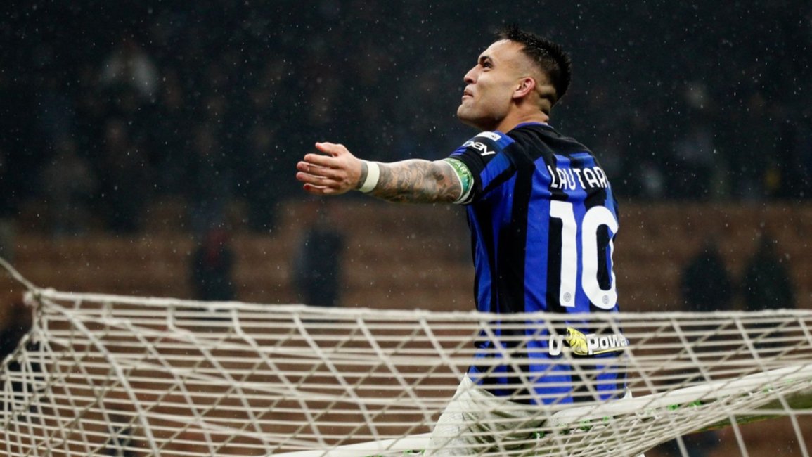 Toda la gloria para Lautaro Martínez y su Inter en Italia