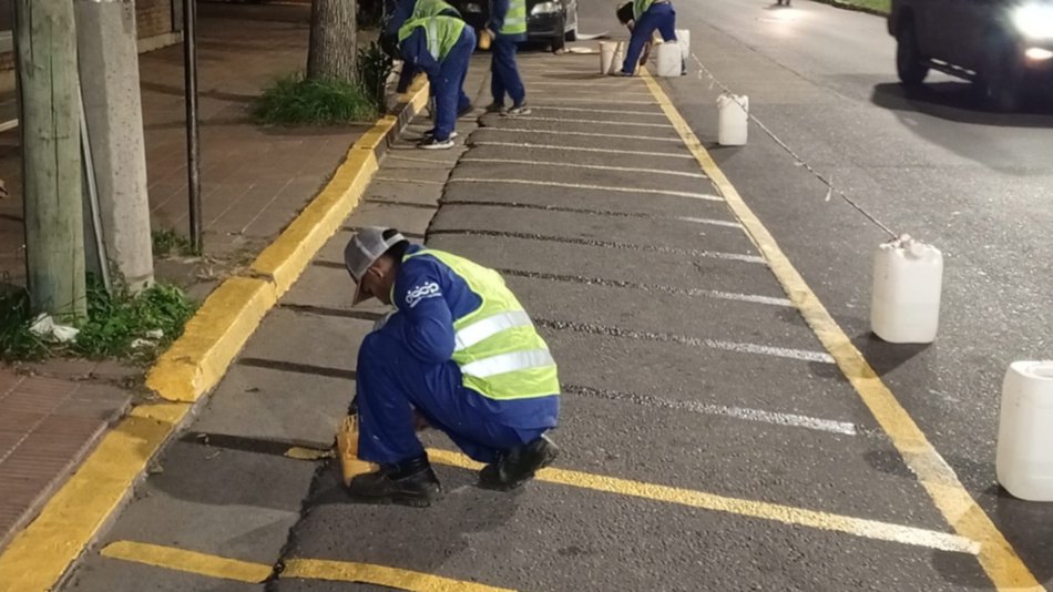 Continúan las tareas de señalización en las calles salteñas