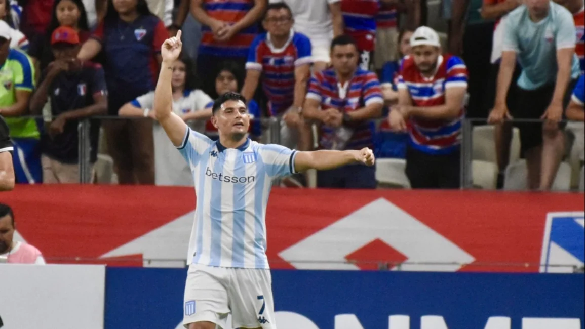 Racing goleó a Fortaleza en Brasil y se pone el traje de candidato en la Copa Libertadores