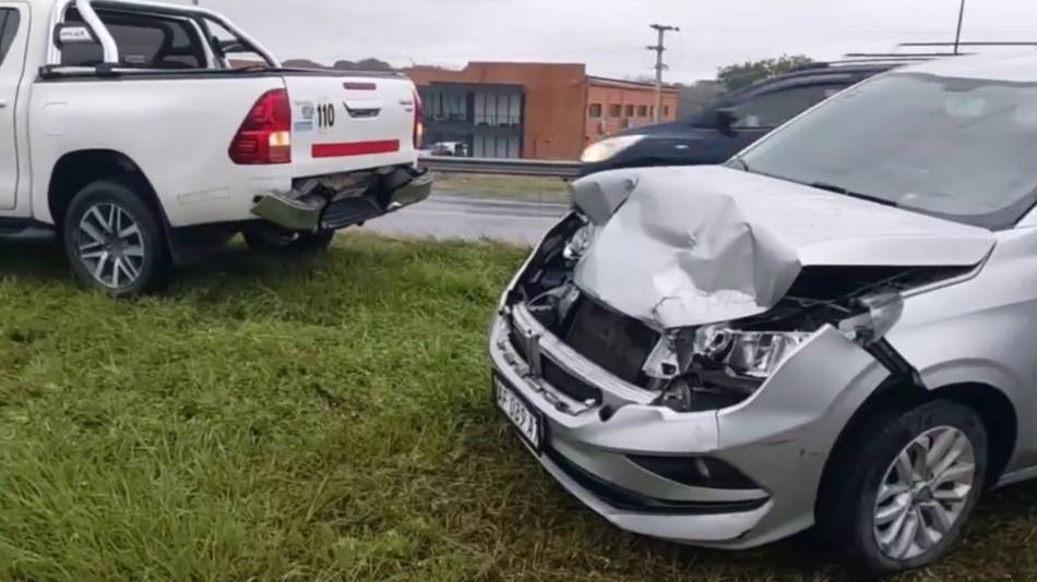 Múltiples choques en Circunvalación Oeste: tres accidentes, en el inicio de la mañana