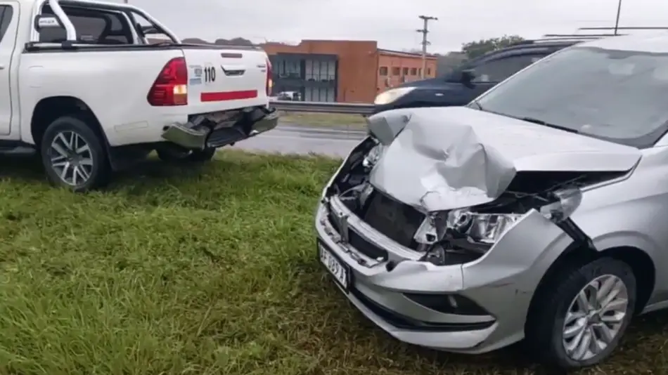 Múltiples choques en Circunvalación Oeste: tres accidentes, en el inicio de la mañana