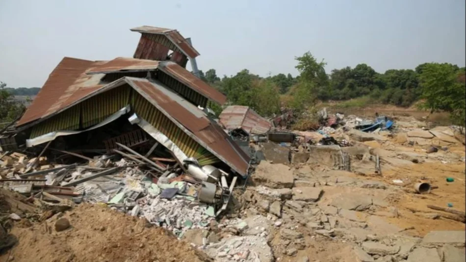 Subió a 3.649 la cifra de muertes por el terremoto en Myanmar