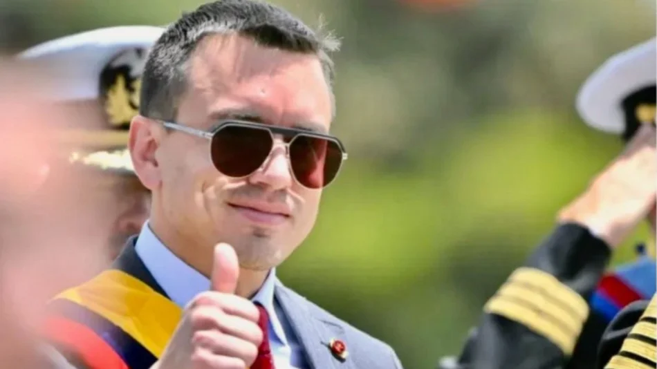 Balotaje en Ecuador: Noboa supera a González por 13 puntos y consolida la diferencia