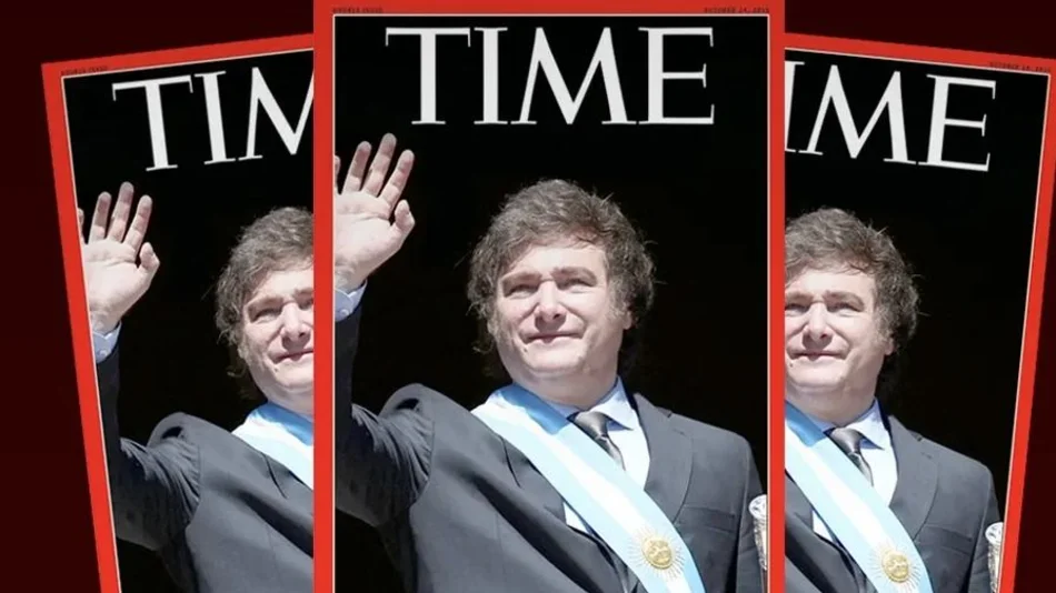 La revista Time eligió a Milei entre las 100 personas más influyentes del 2025