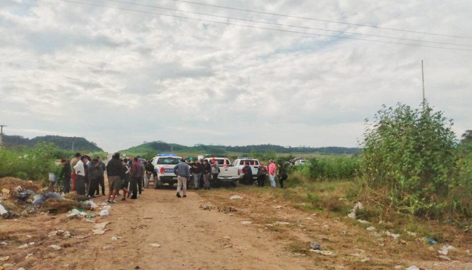 Volcó un camión con gaseosas en Rosario de la Frontera y hubo tensión por un intento de saqueo