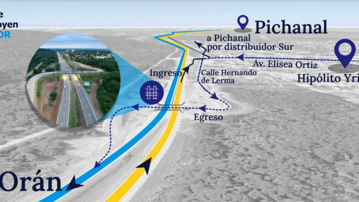 Finalmente concluyó la obra de egreso en Hipólito Yrigoyen sobre la ruta 50